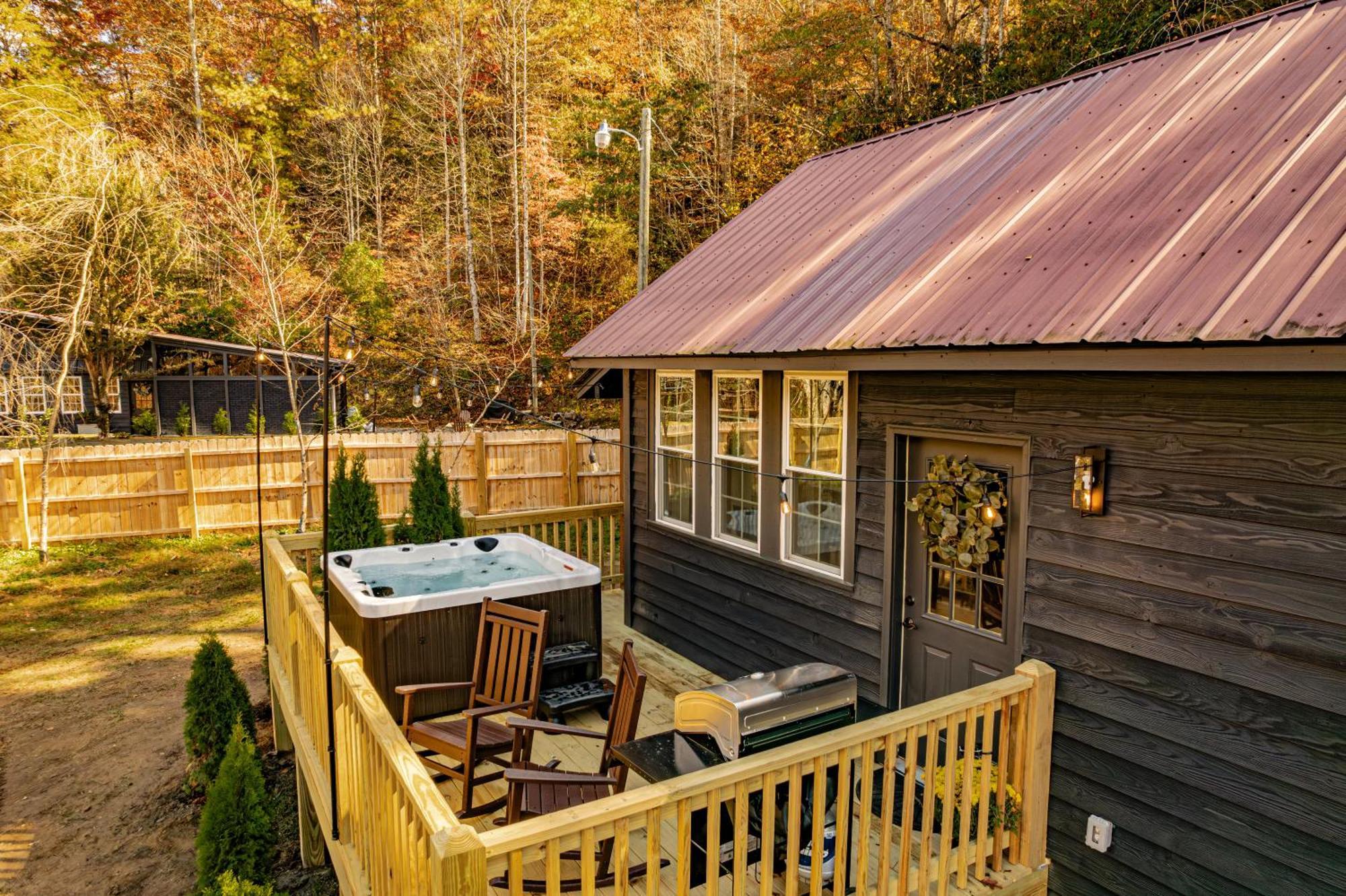 Big Blue Cabins Bryson City Exterior photo